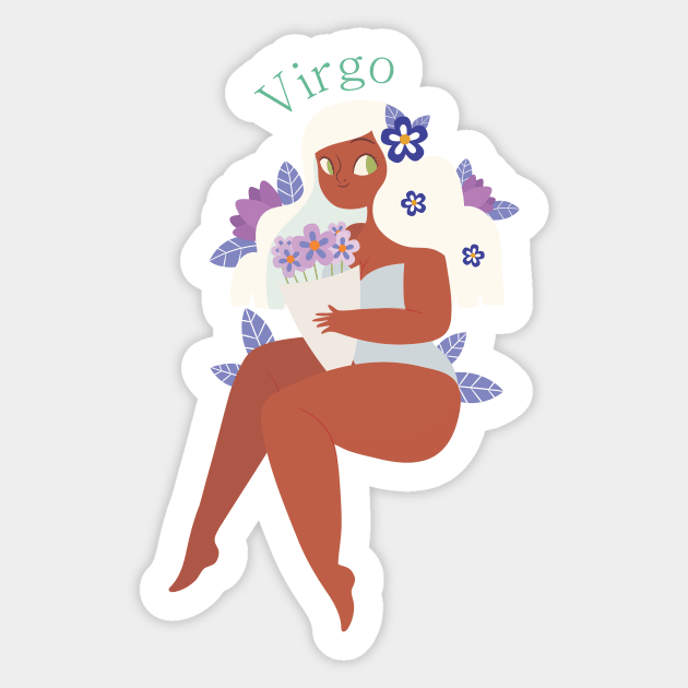 Virgo Sticker by gnomeapple